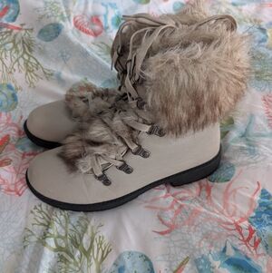 Faux Fur Lined Winter Boots
